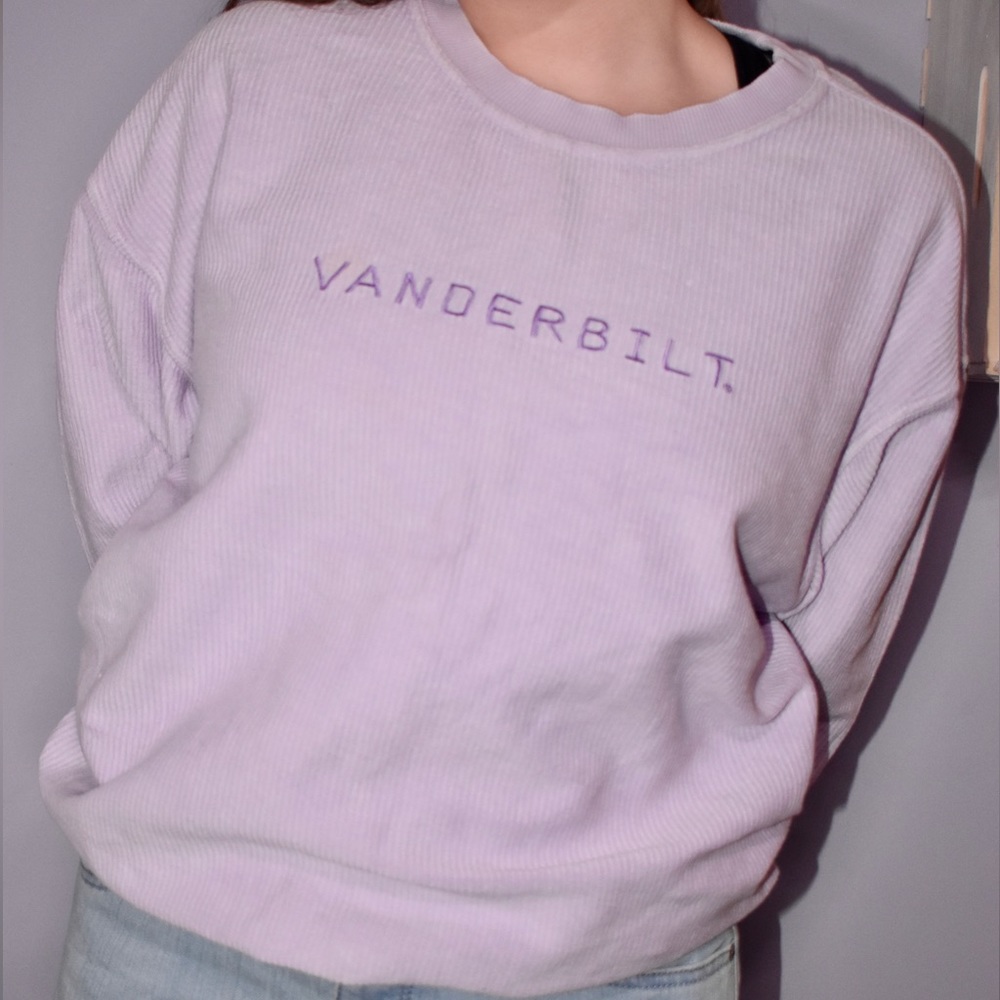 Vanderbilt lilac Crewneck sweater